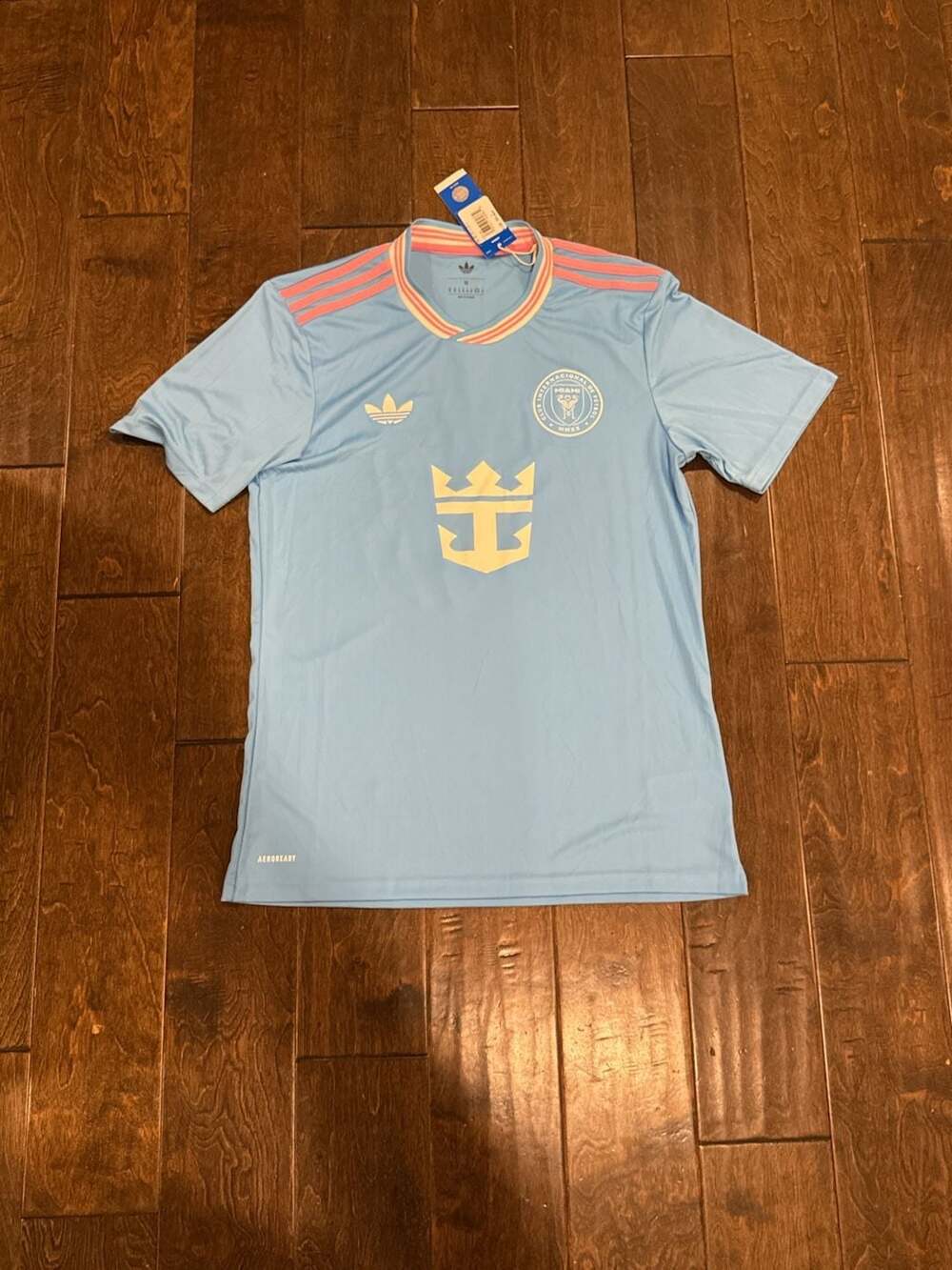 Adidas Inter Miami CF 2025 Third Jersey Messi 10 Size M Blue